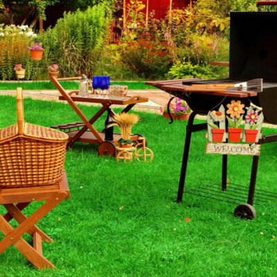 Creative backyard themes