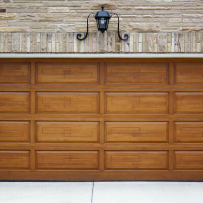 Steps to change garage door panels