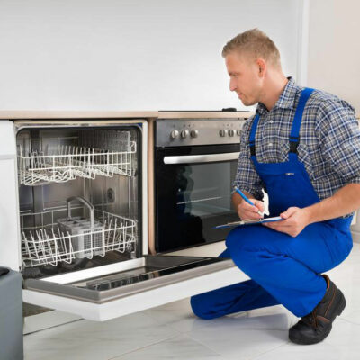 Steps to install a stainless steel dishwasher cover panel